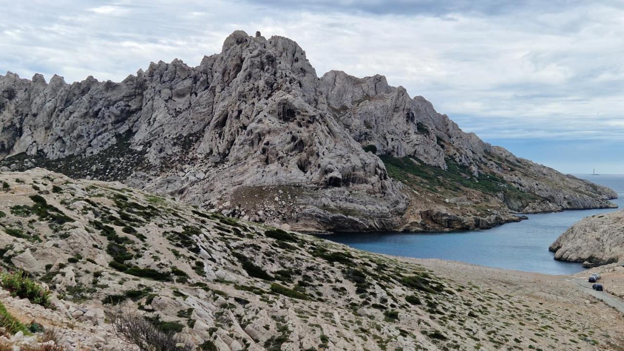 Pointe Rouge A 2Mn De La Plage - Avec Petite Vue Mer Marsilya Dış mekan fotoğraf